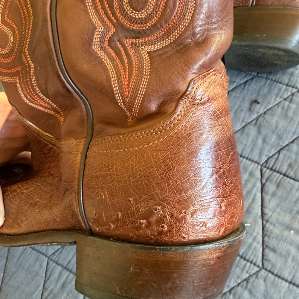 Lucchese brown leather boots - Picture 4 of 4